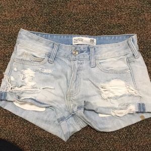 Abercrombie and Fitch Low Rise Short
